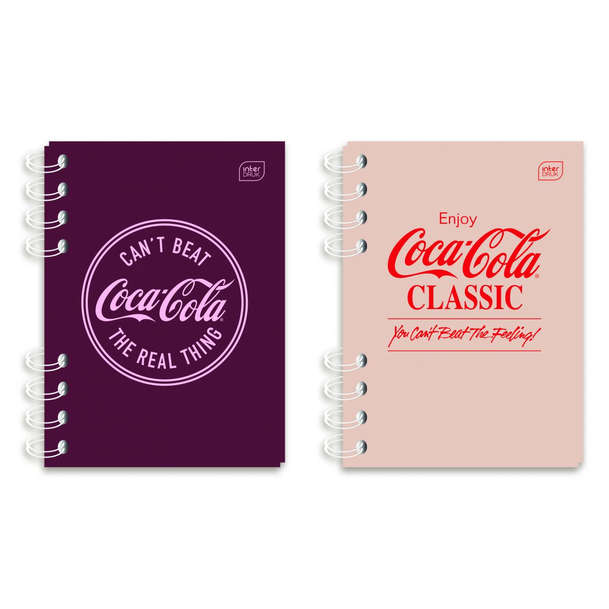 Notes (notatnik) COCA COLA HYBRID 80k. krata [mm:] 90x140 Interdruk