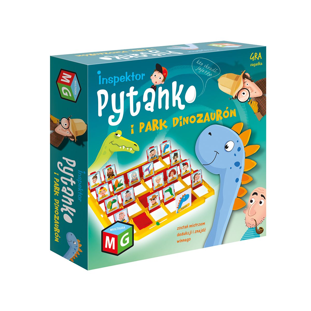 Gra edukacyjna Multigra Inspektor Pytanko PARK DINOZAURÓW
