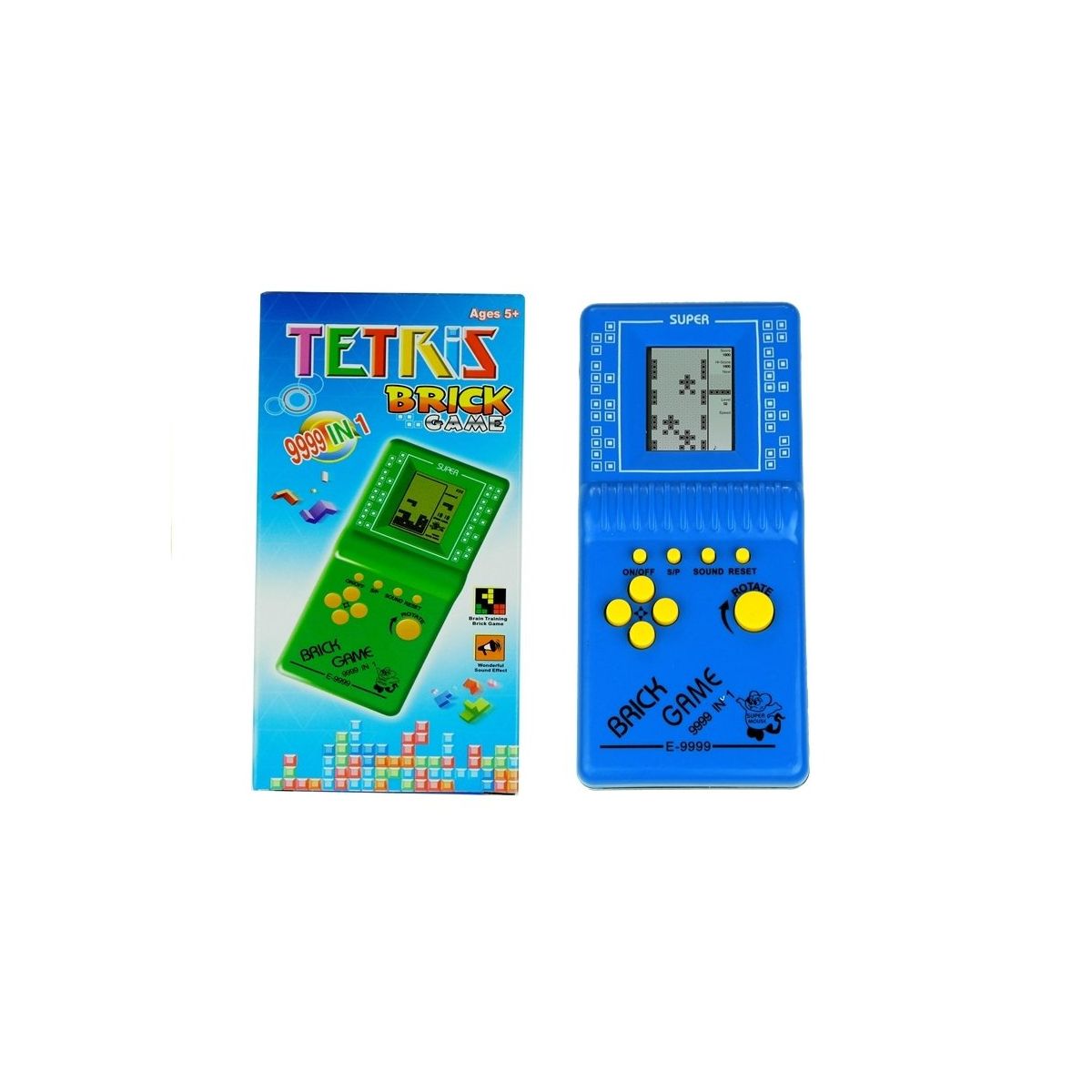 Gra elektroniczna Lean Tetris zielona (3709)