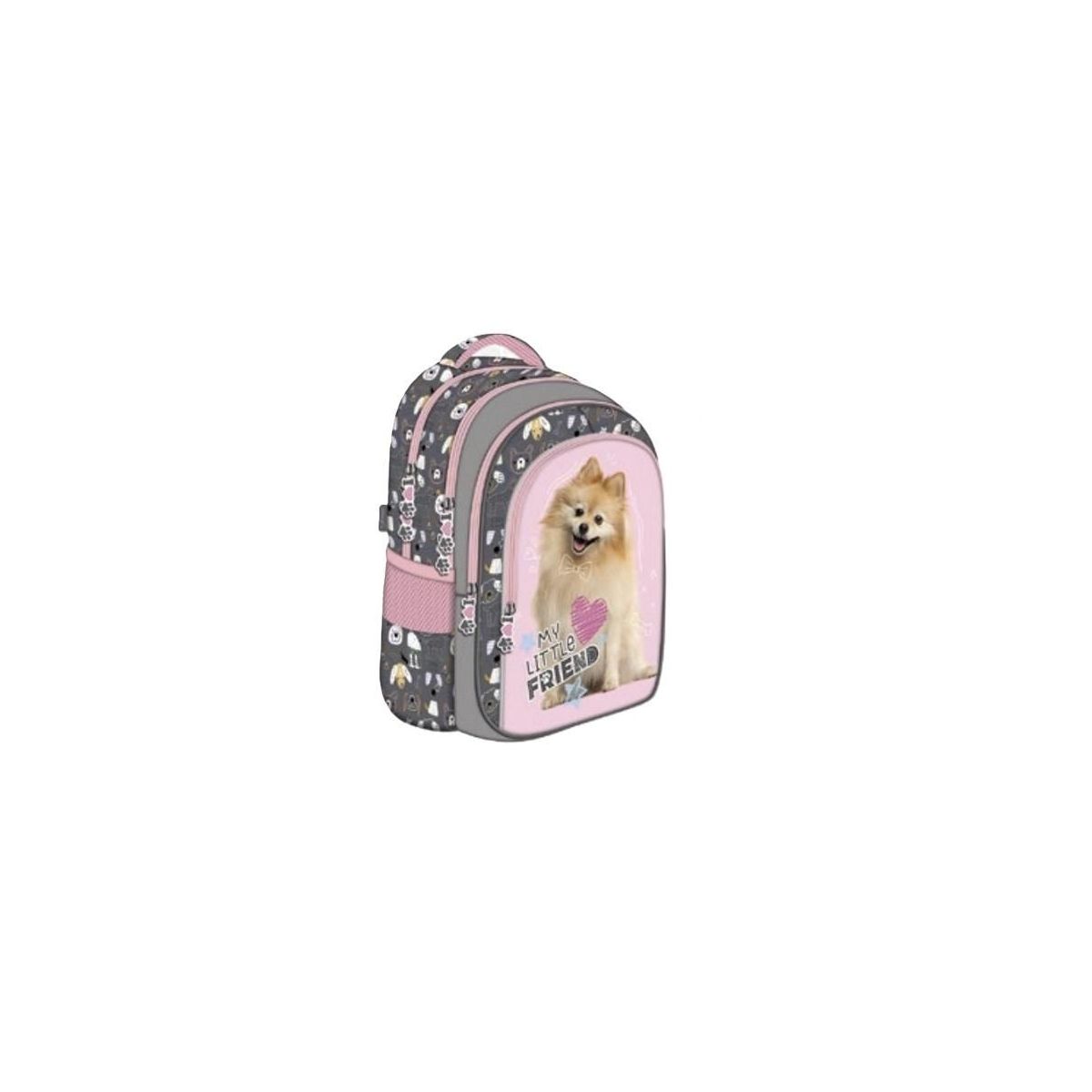 Plecak MLF SWEET POMERANIAN 4 KOMORY St.Majewski (bpl-58)