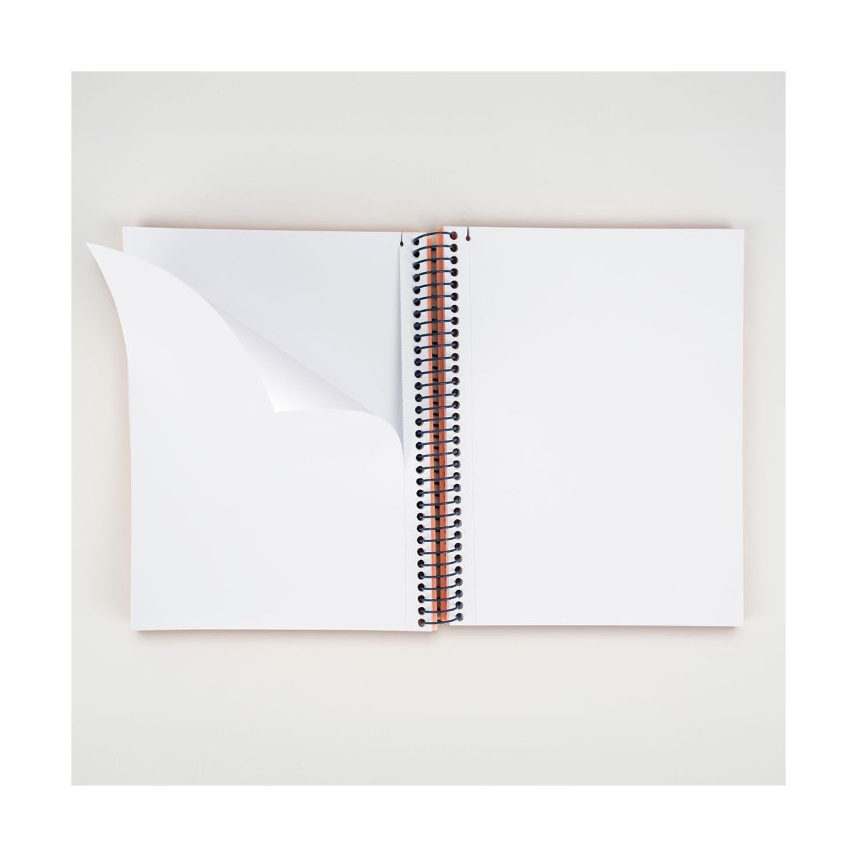 Kołozeszyt (kołonotatnik) 1918 niebieski A5 80k. 95g gładka Milan (57151E80B)