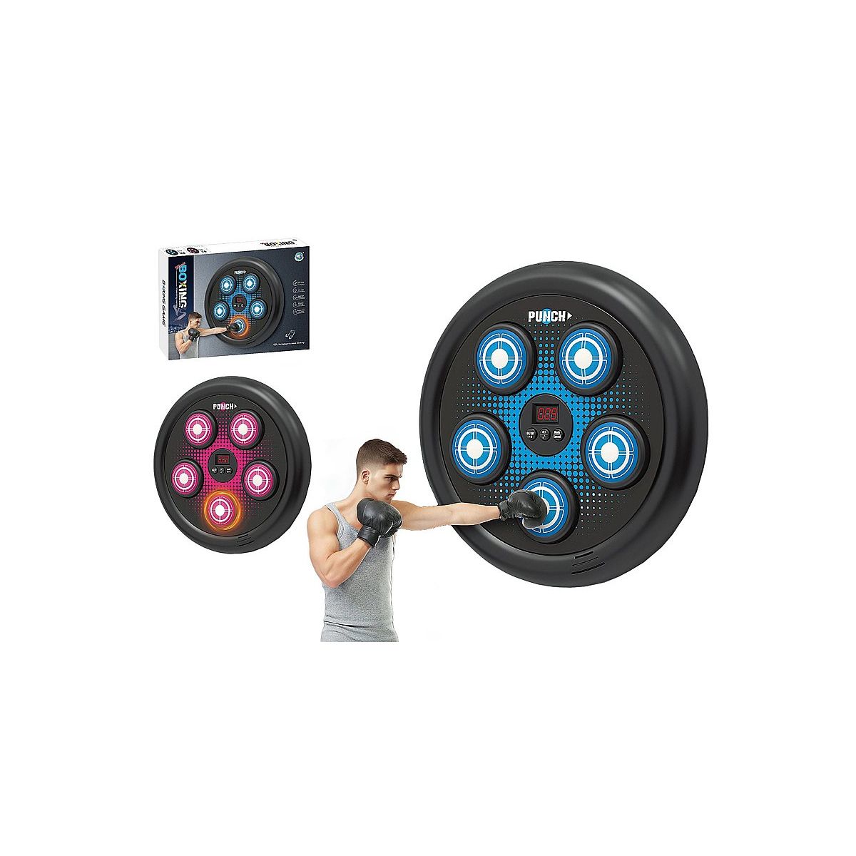 Rękawice bokserskie tarcza elektroniczna z Bluetooth Adar (623422)