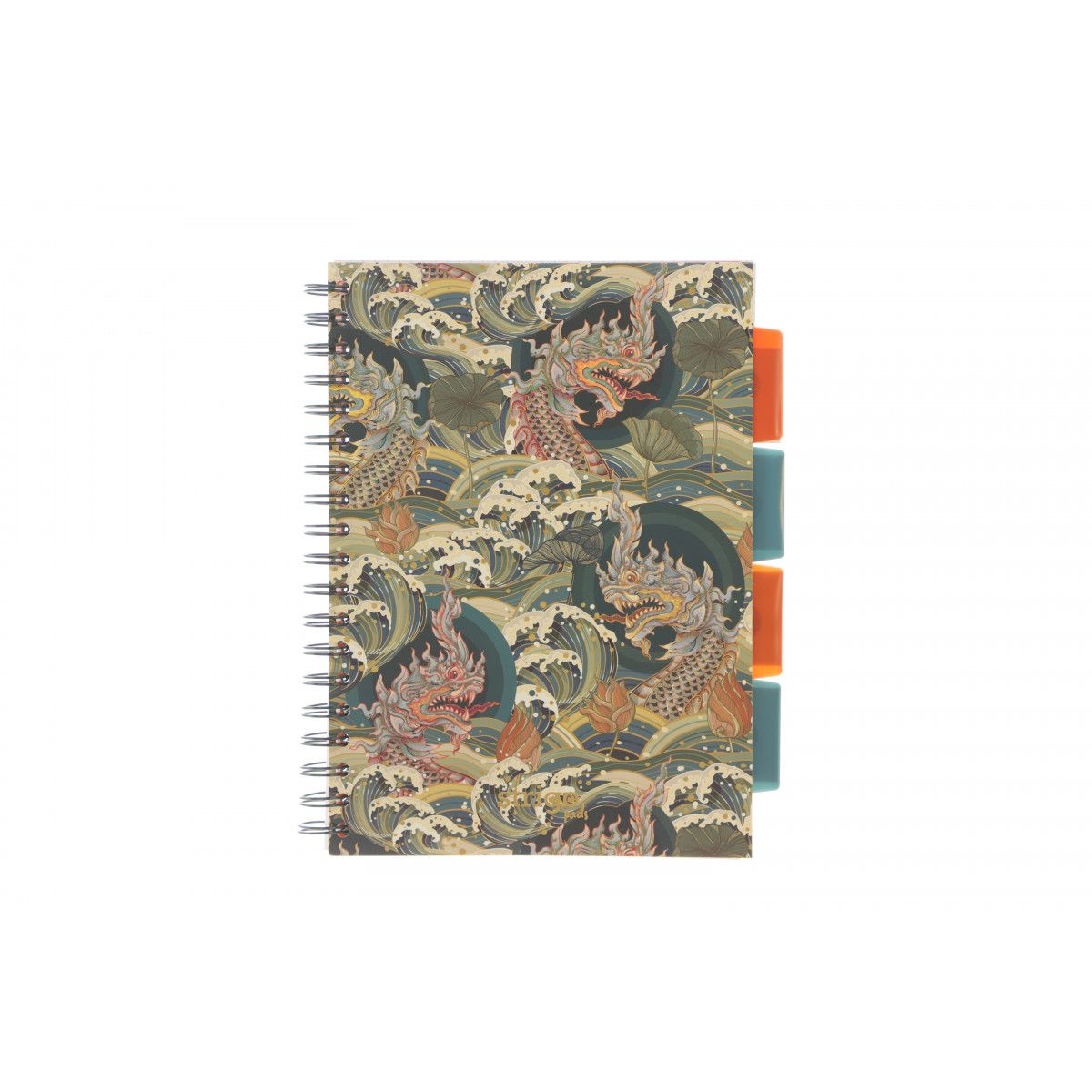Kołozeszyt (kołonotatnik) PADS JAPONIA B5 100k. 80g krata Strigo (PADS065)