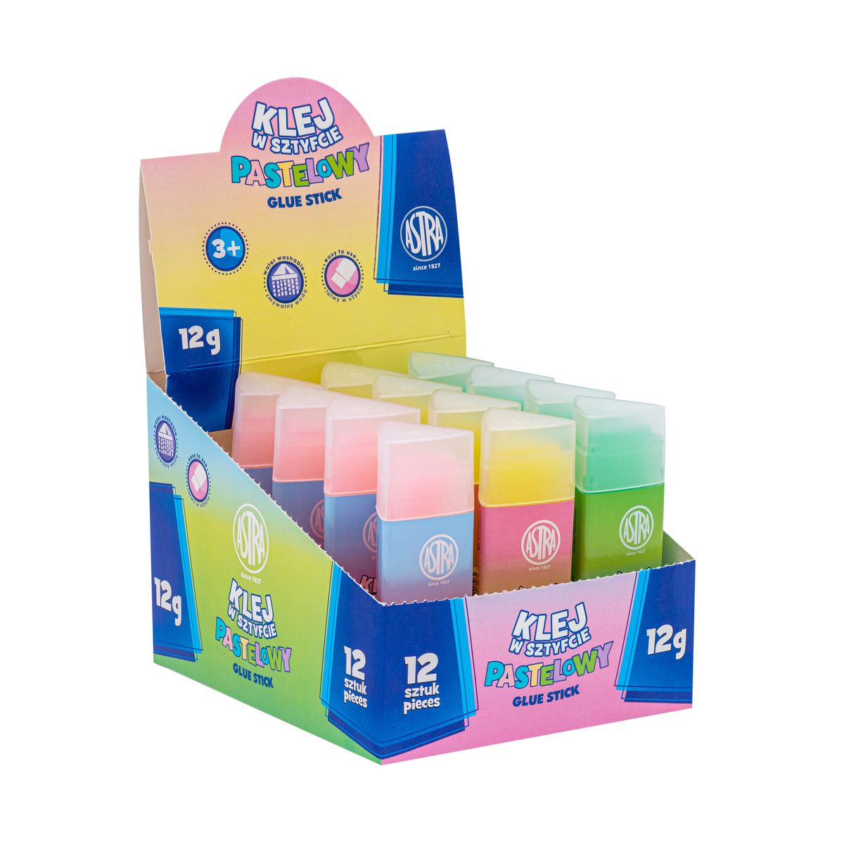 Klej w sztyfcie Astra pastel 12g (401023004)