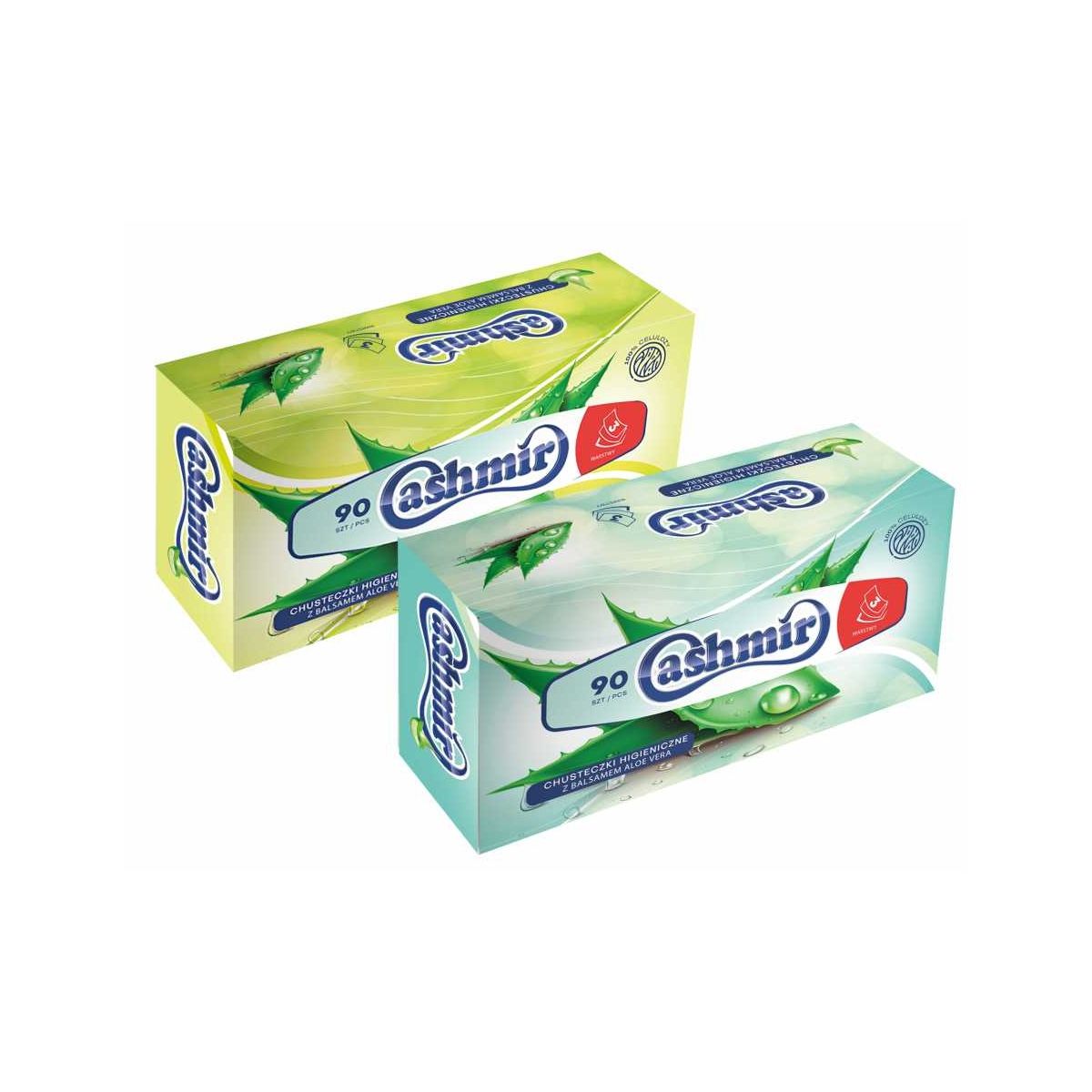 Chusteczki higieniczne Cashmir Aloe vera 90 szt