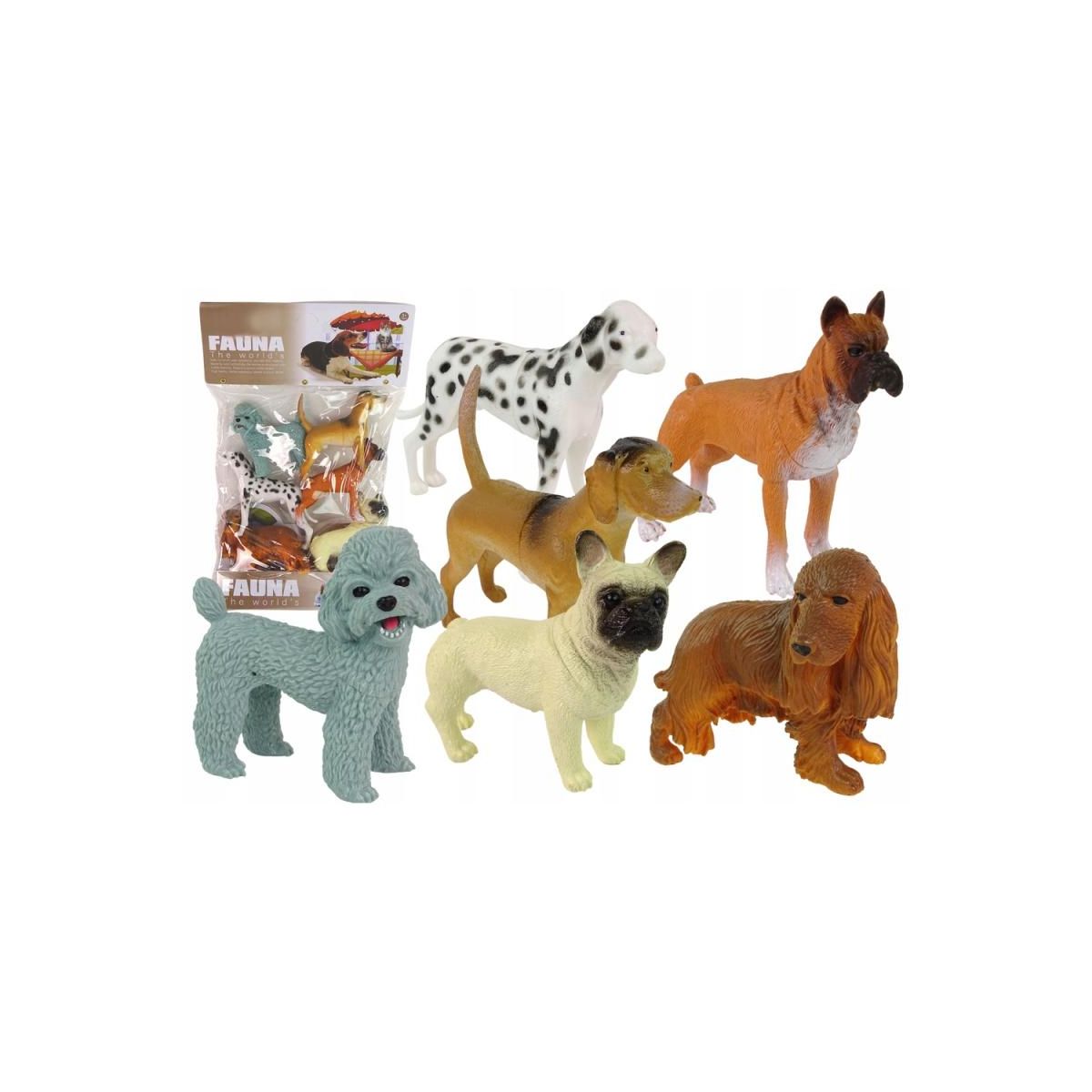 Figurka Psy 6szt. Trifox (A-0934)
