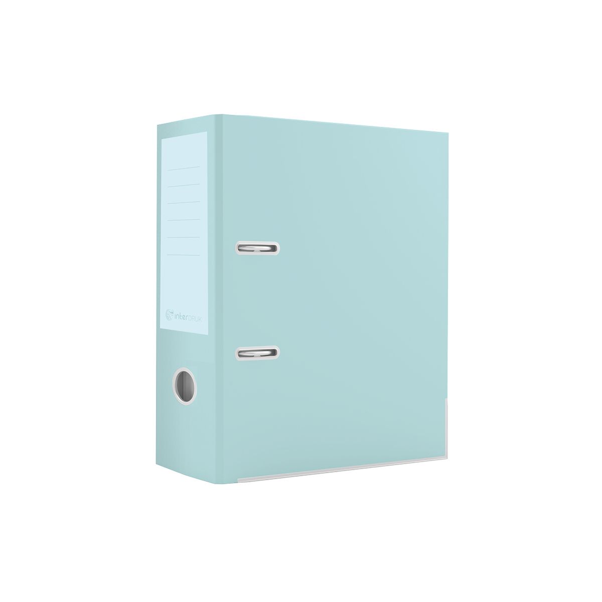 Segregator ringowy Pastel A4 75mm miętowy Interdruk