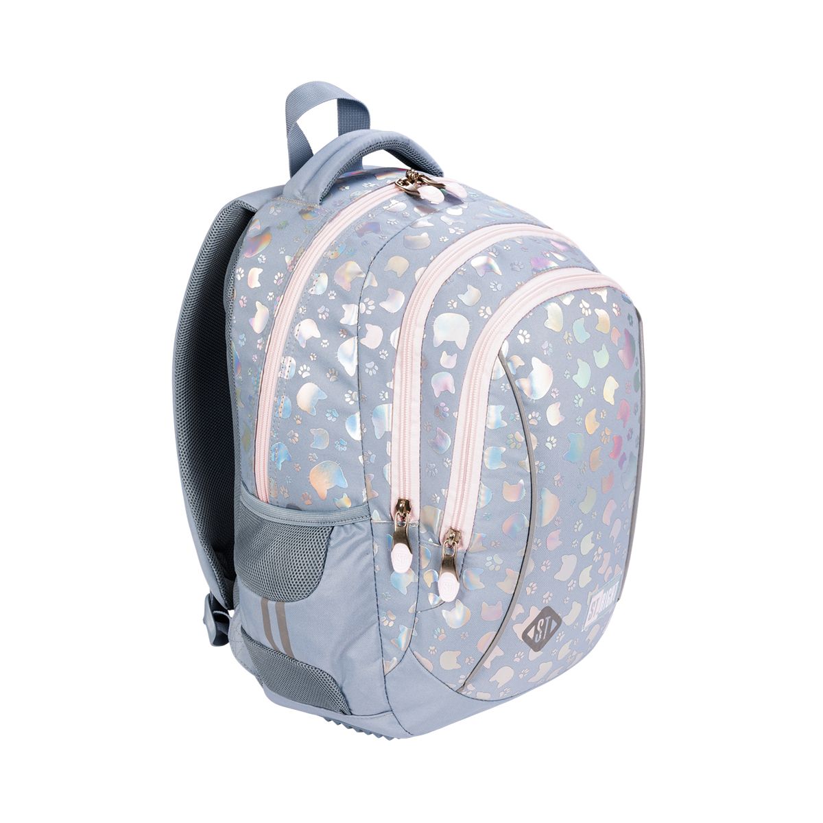 Plecak SILVER  CATS 5903235664472 3-KOMORY wkład St.Right (BP-26)