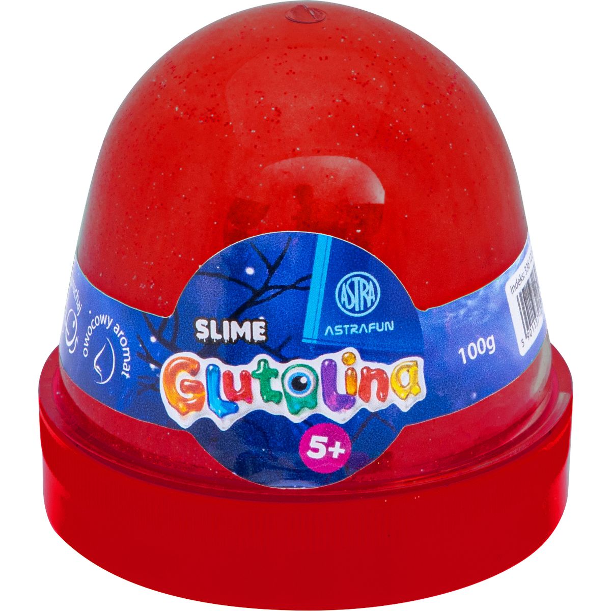 Masa plastyczna dla dzieci Slime Owocowy Mix Glutolina Astra Fun mix Astra (336122003)