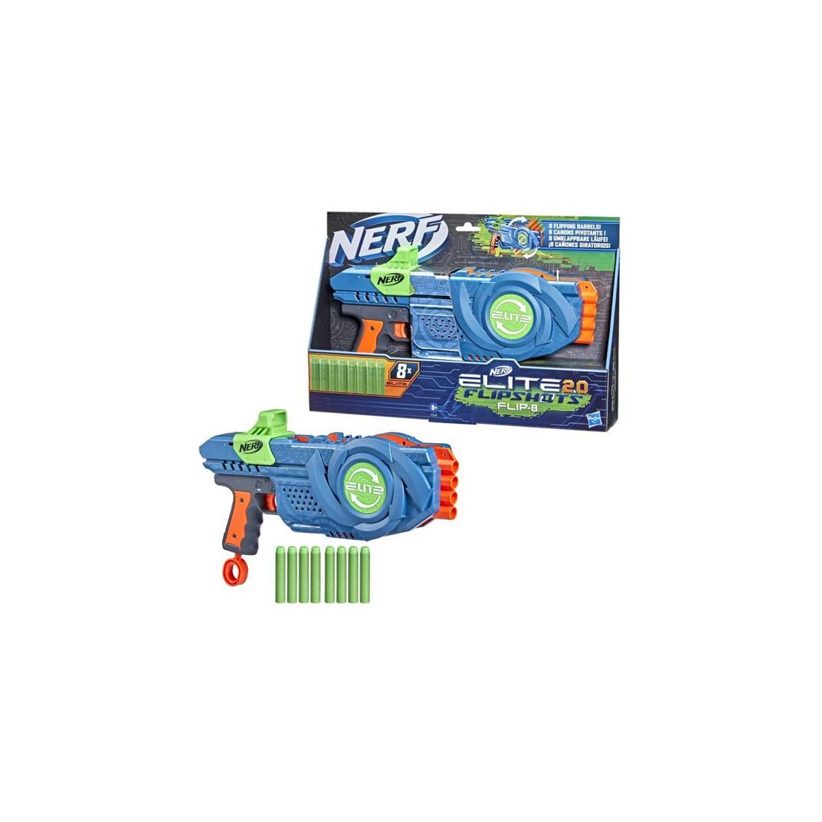 Pistolet Hasbro Nerf Elite 2.0 Flip (F2549)