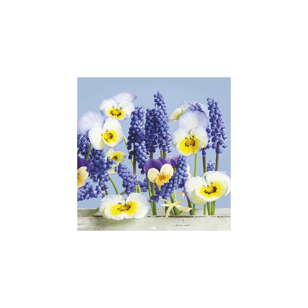 Serwetki wiosna mix bibuła [mm:] 330x330