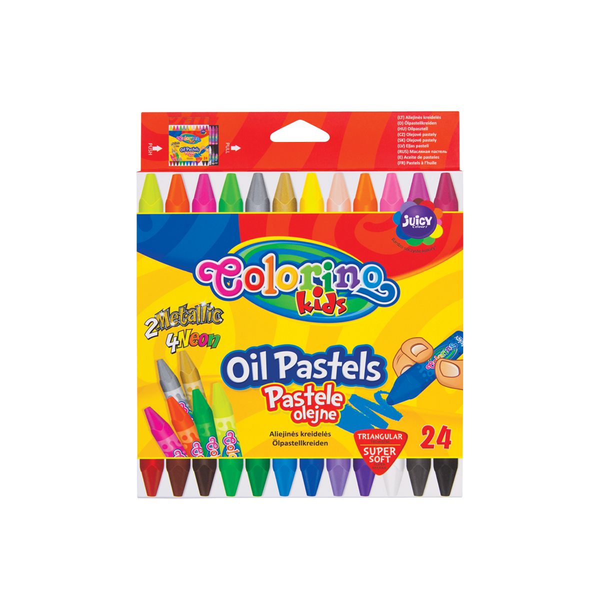 Pastele olejne colorino 24 kol. Patio (36085)