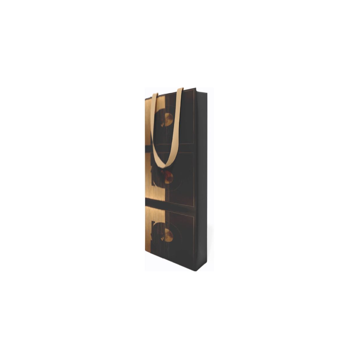 Torba prezentowa butelkowa [mm:] 120x80x 370 Anna Style (TP6 261)