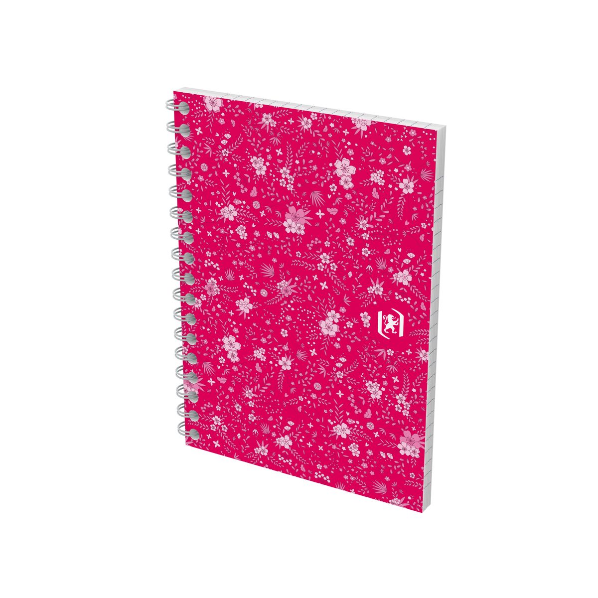 Kołozeszyt (kołonotatnik) Floral A6 50k. 90g krata Oxford (400094826)