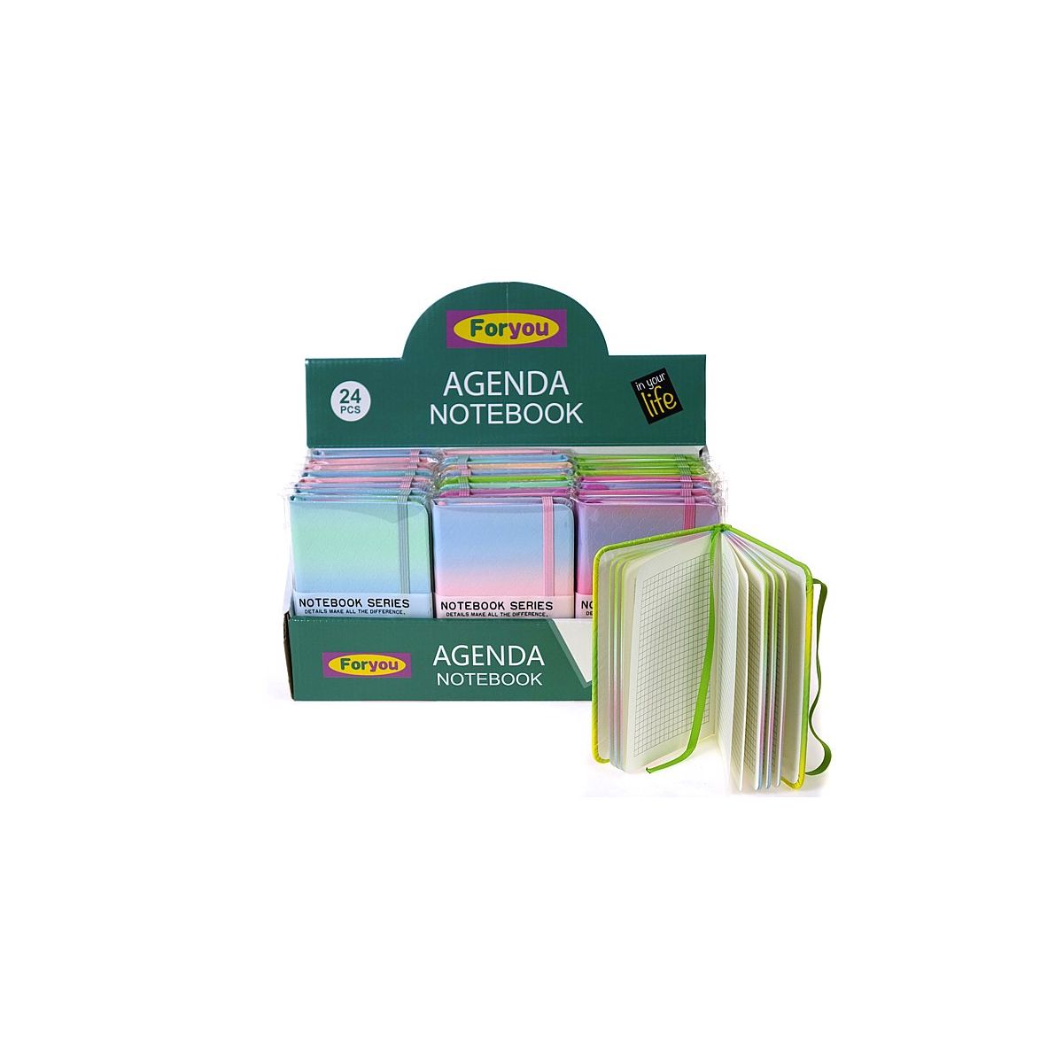 Notes (notatnik) krata [mm:] 140x95 Adar (574571)