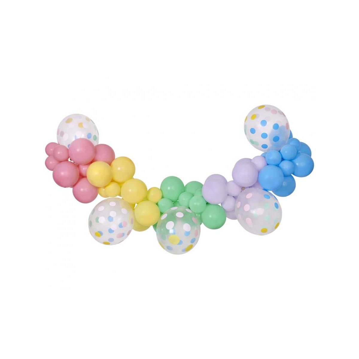 Girlanda balonowa makaron 65szt. Godan (031317)