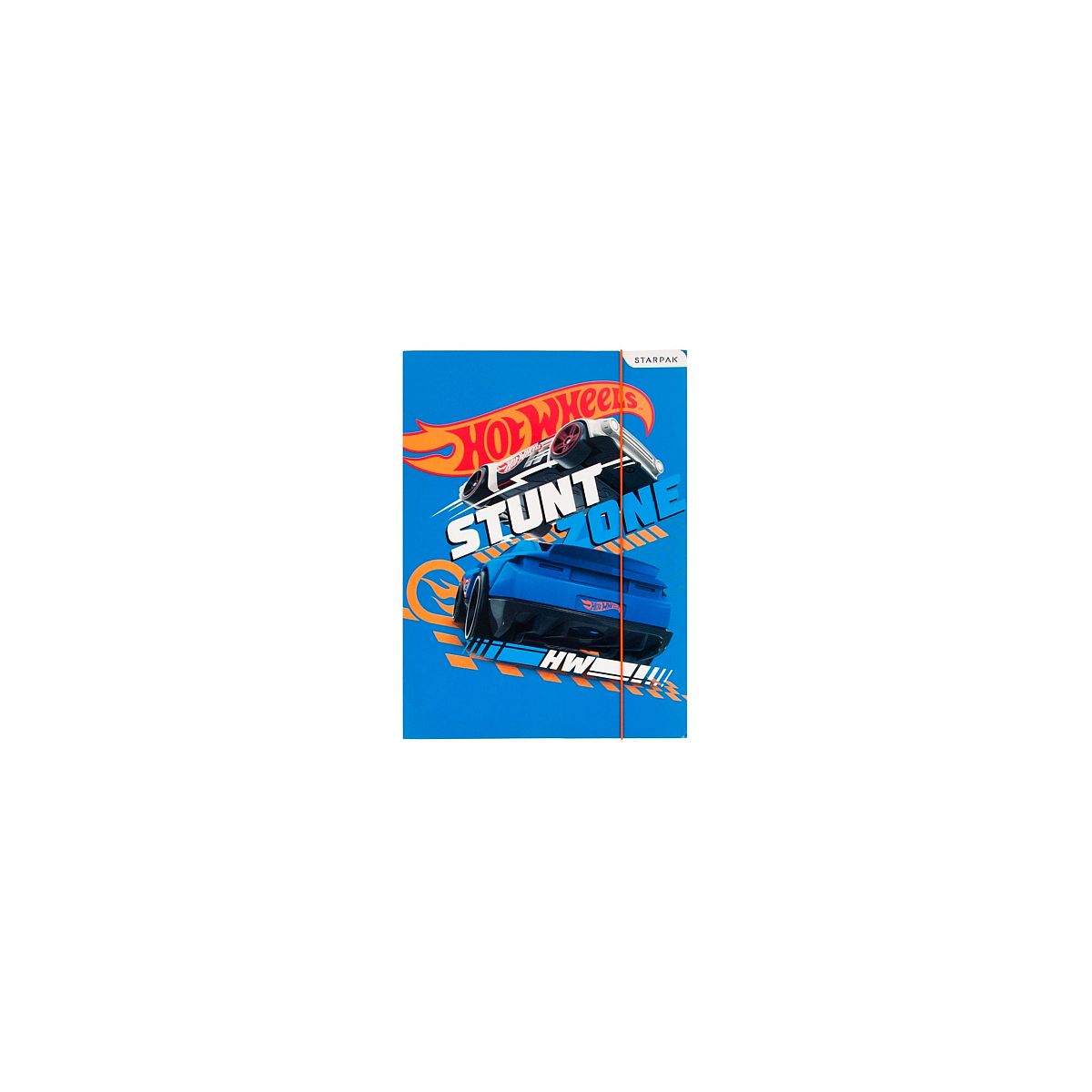 Teczka kartonowa na gumkę Hot Wheels St A4 różnokolorowy Starpak (337292)