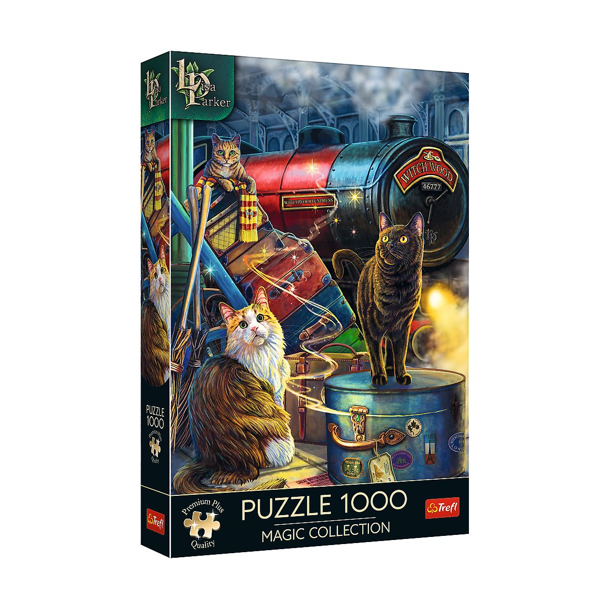 Puzzle Magic Collection Premium Plus Ekspres czarownic 1000 el. Trefl (10897)