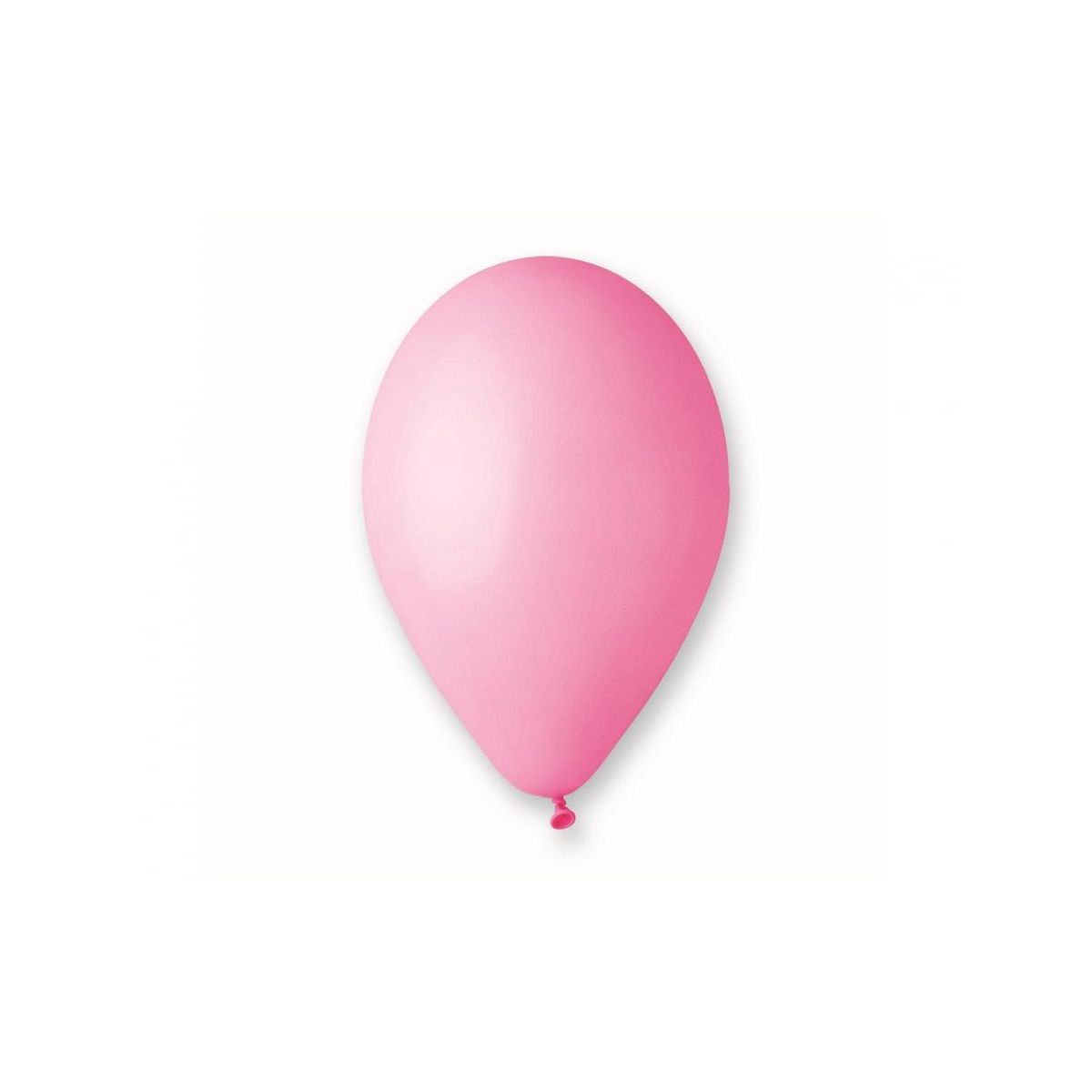 Balon gumowy 100 szt. różowy jasny 12cal Godan (G110/06)