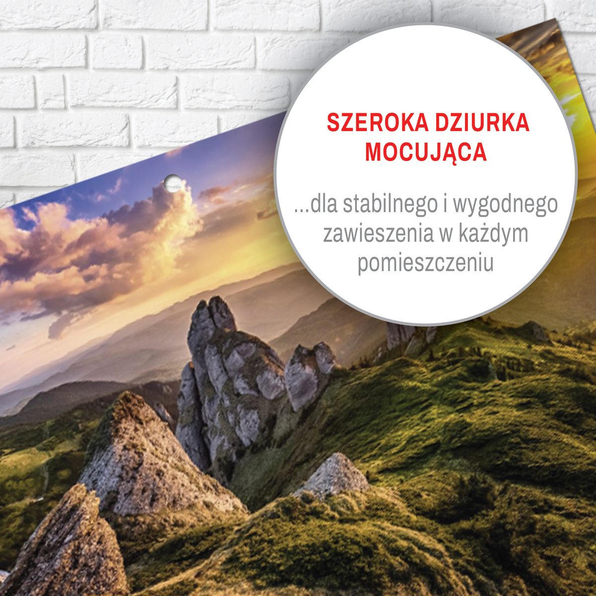 Kalendarz ścienny (401000) k:2915-377 JEDNODZIELNY GÓRY A4 210mm x 295mm Press
