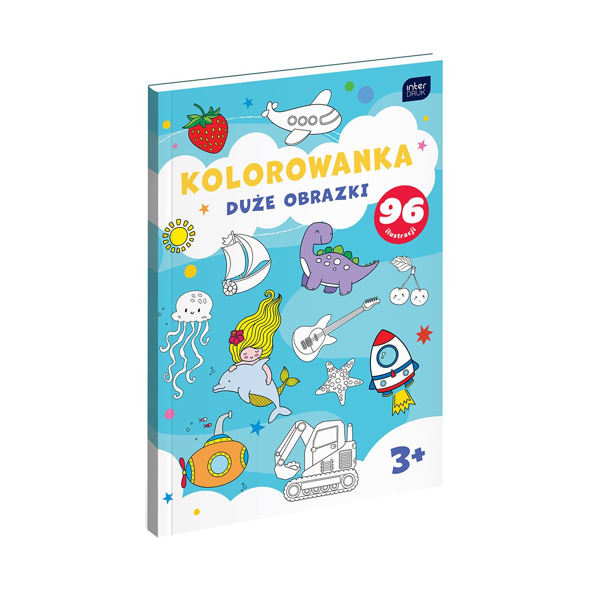 Książka dla dzieci Duże obrazki A-4/96 Interdruk (5902277361394)