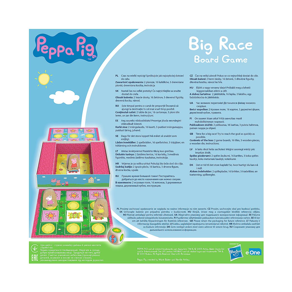 Gra planszowa Trefl Peppa Big race (02262)