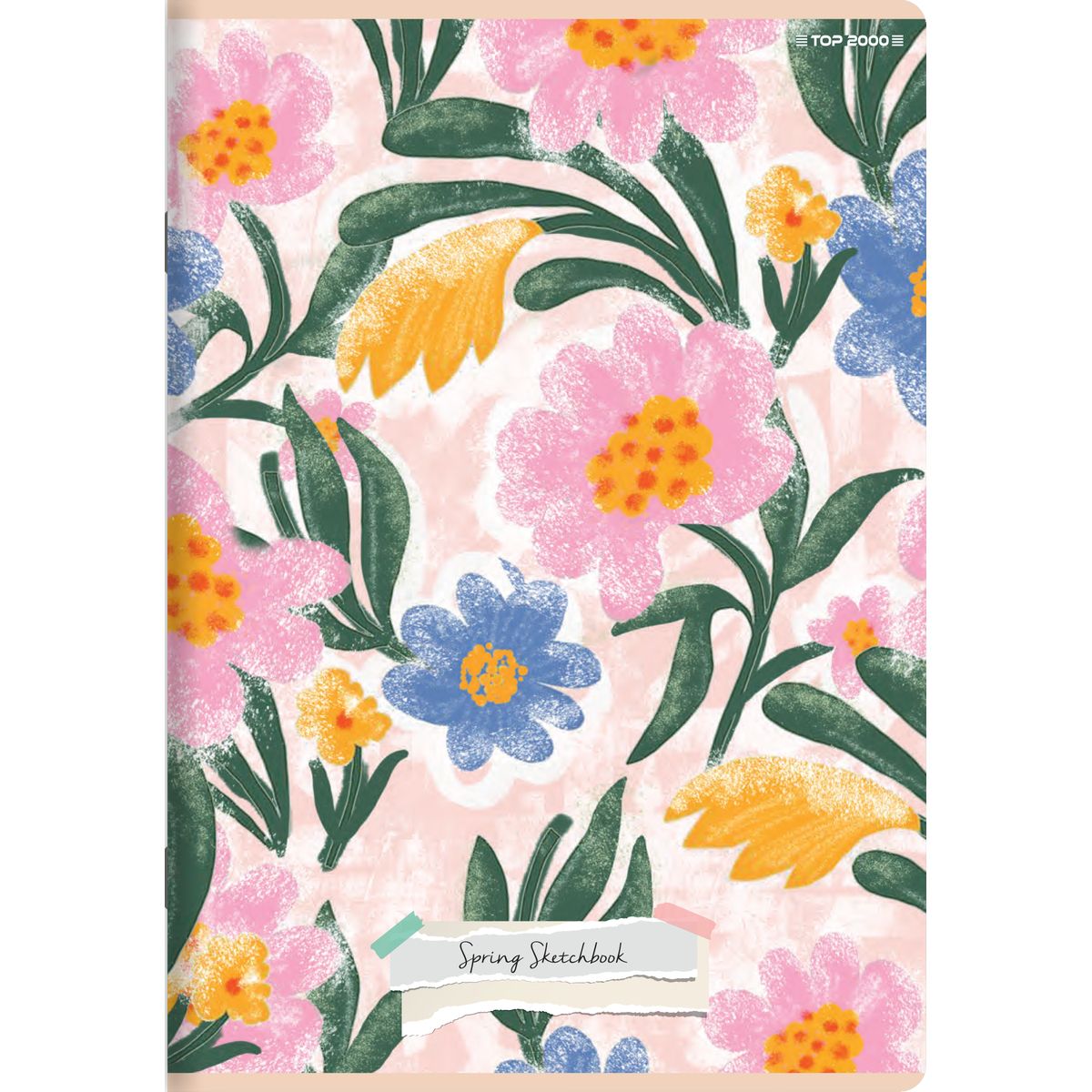 Zeszyt DINO/SPRING A5 32k. 70g krata Top 2000 (400169404)