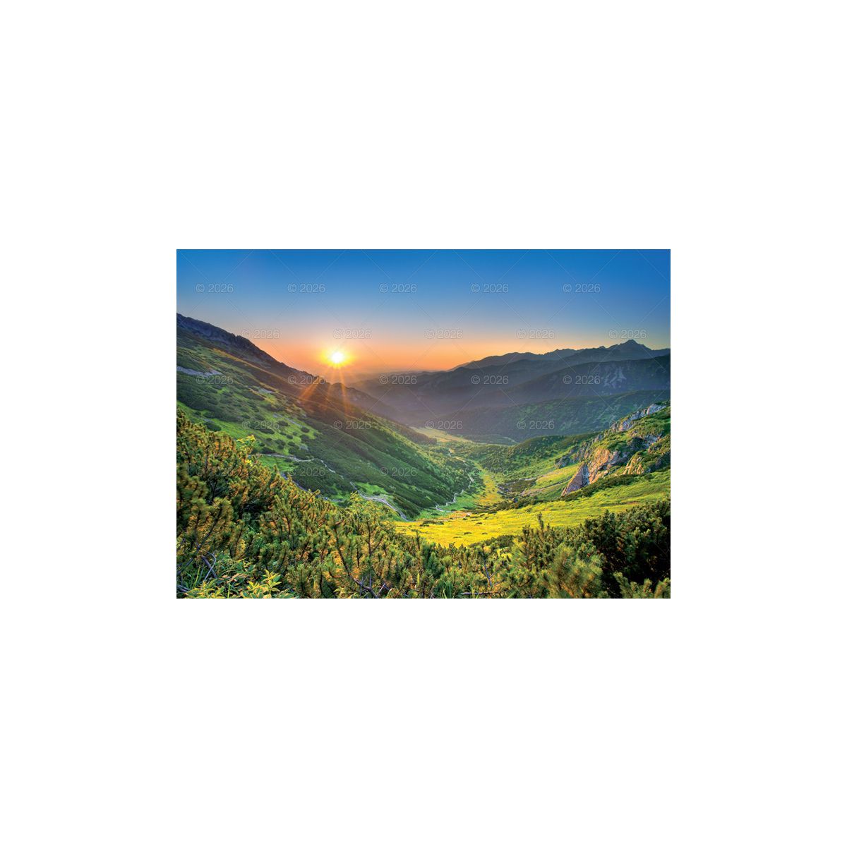 Kalendarz ścienny (401000) k:2915-377 Tatry i Podhale rodzinny 2023 280mm x 200mm Lucrum (WL04)