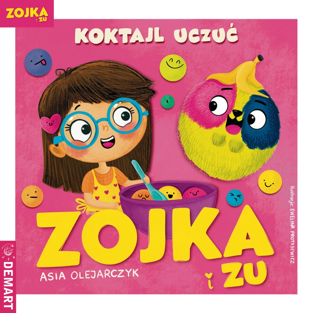 Książeczka edukacyjna Demart Zojka i Zu. Koktajl uczuć