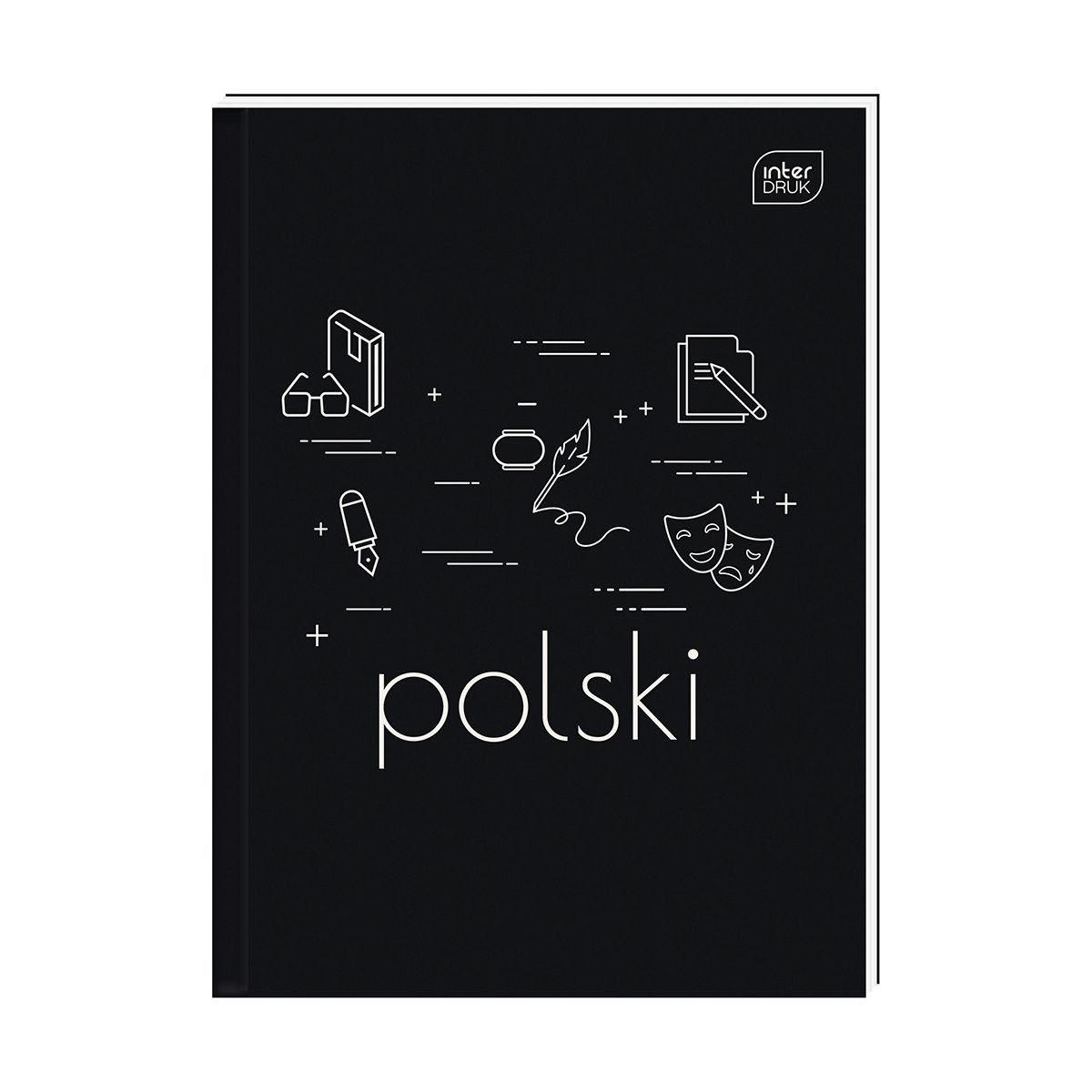 Brulion POLSKI A5 80k. 70g linia Interdruk