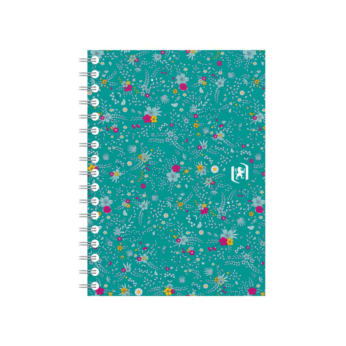 Kołozeszyt (kołonotatnik) Floral A6 50k. 90g krata Oxford (400094826)