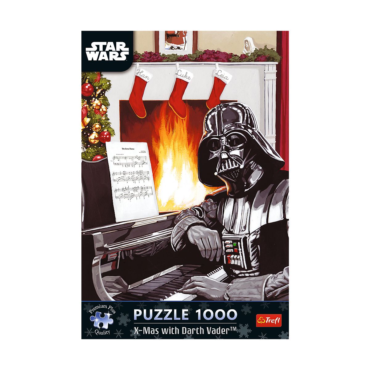Puzzle Xmass Święta z Darth Vader 1000 el. Trefl (12085)
