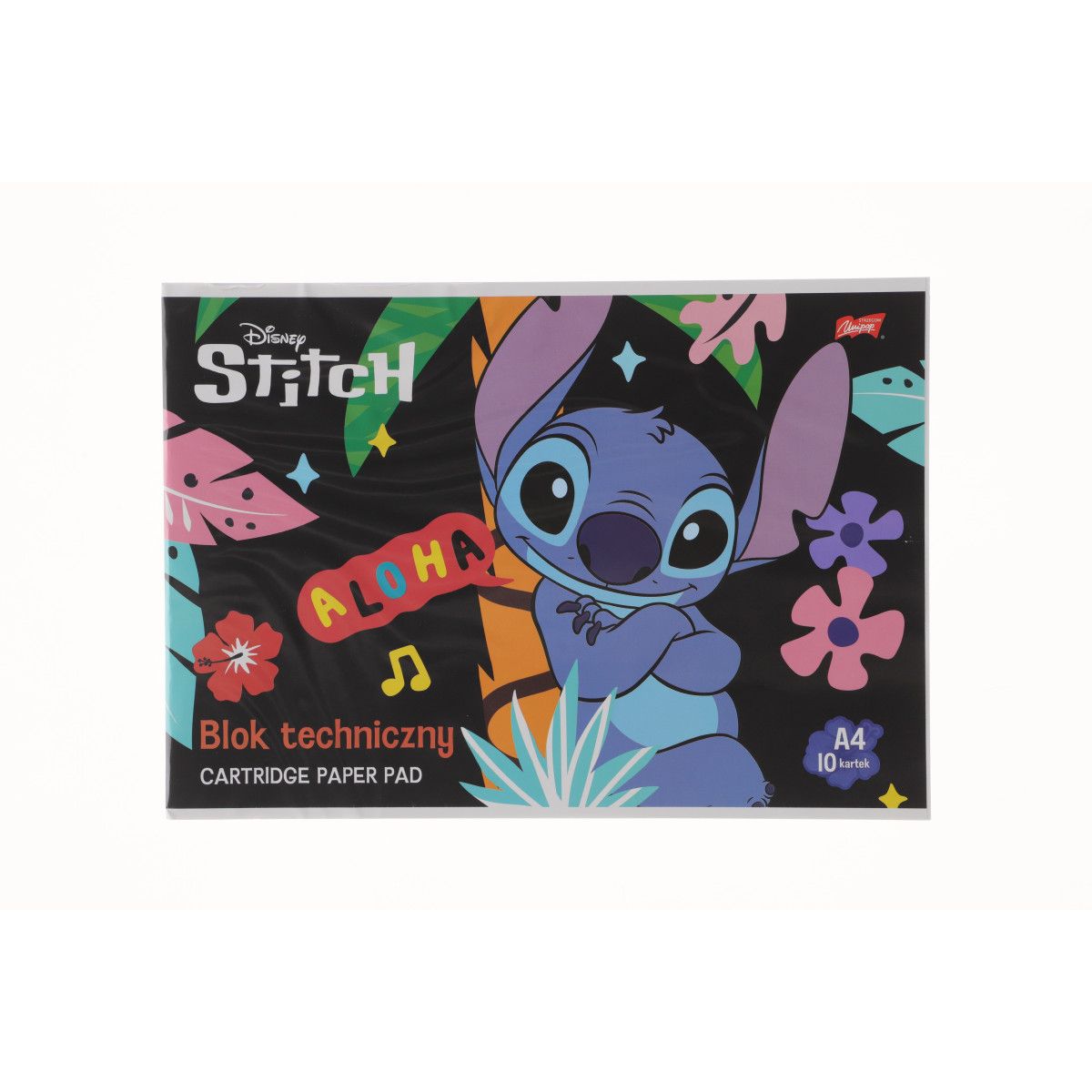 Blok techniczny Stitch A4 biały 20k Unipap