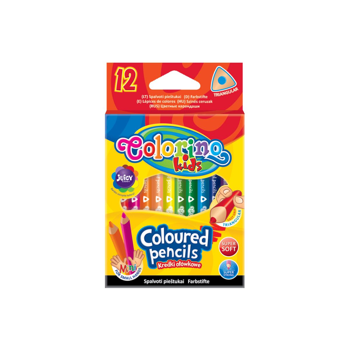 Kredki ołówkowe Colorino 12 kol. Pati (33077)