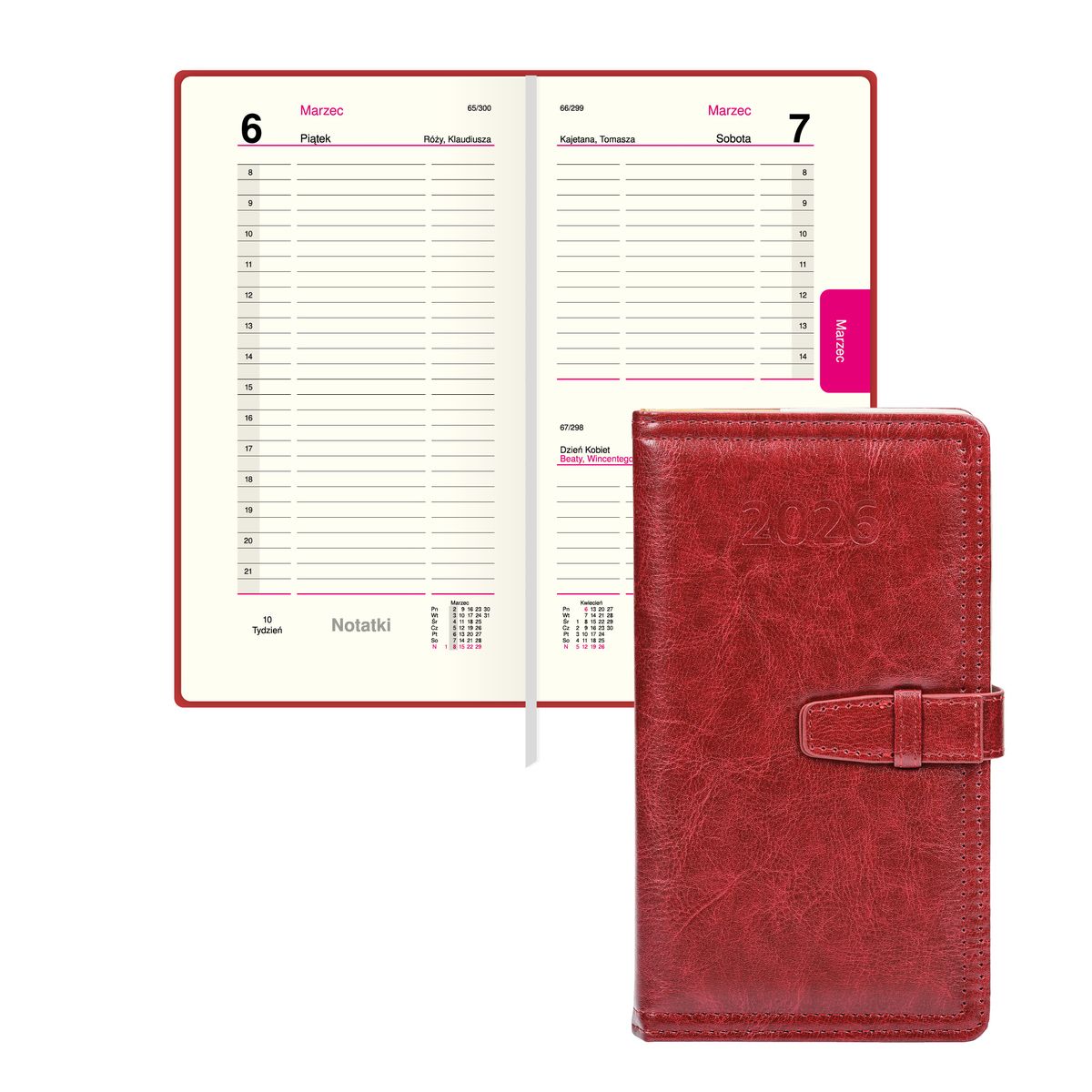 Organizer ORGANIZER 3/4 B5 (mix) Press (dzienny)