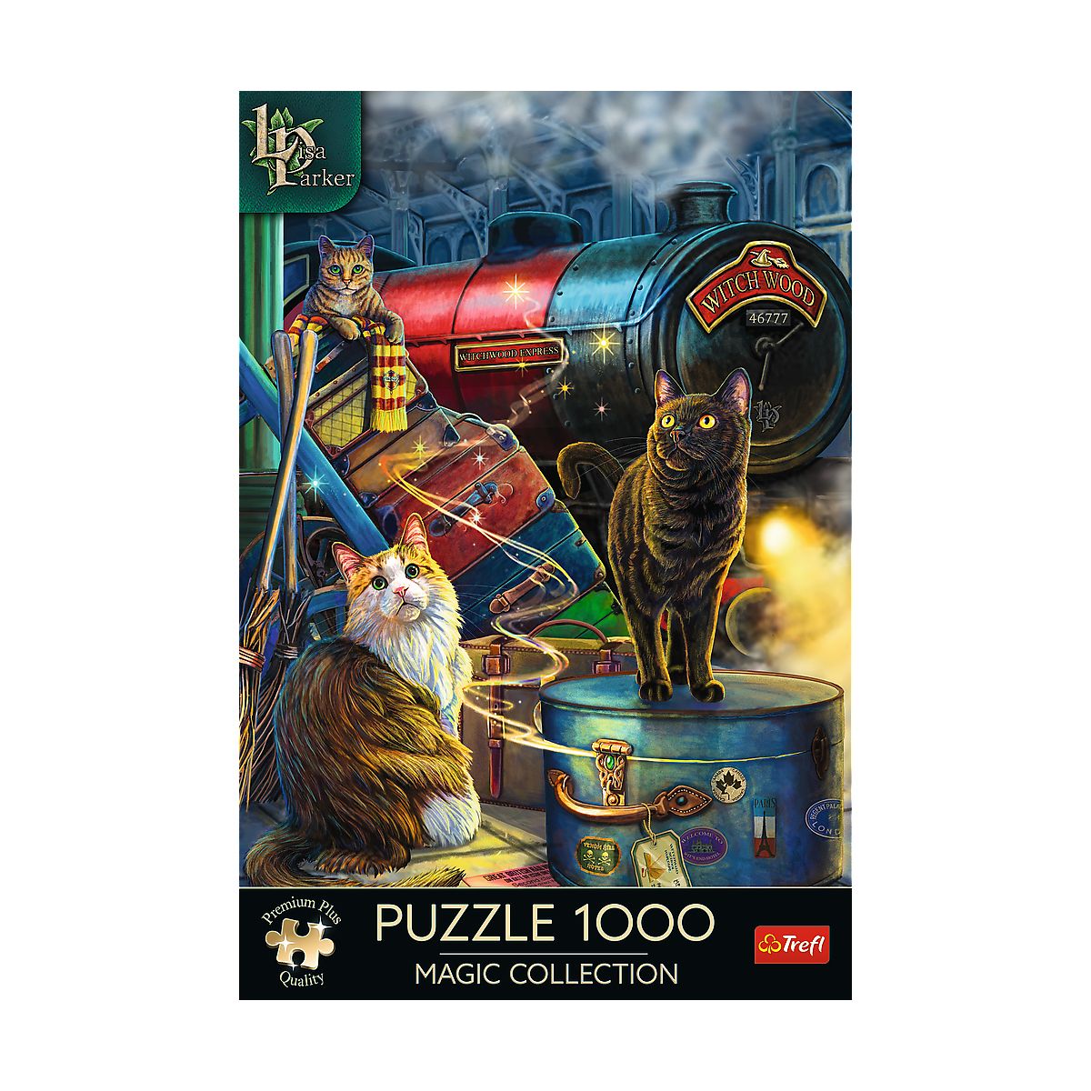 Puzzle Magic Collection Premium Plus Ekspres czarownic 1000 el. Trefl (10897)