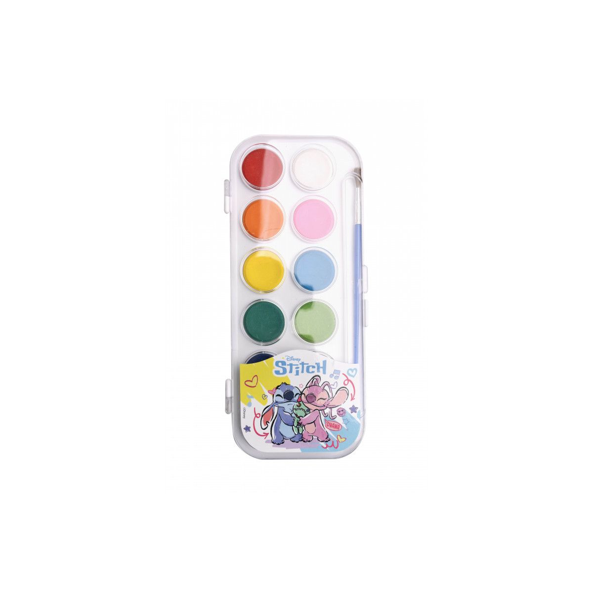 Farby akwarelowe Stitch 12 kolor. Rexus (0835)