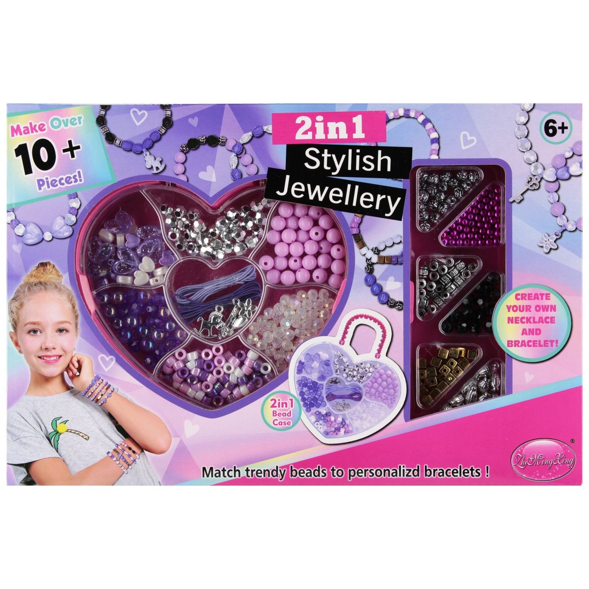 Koraliki dla dziewczynki Mega Creative (543651)