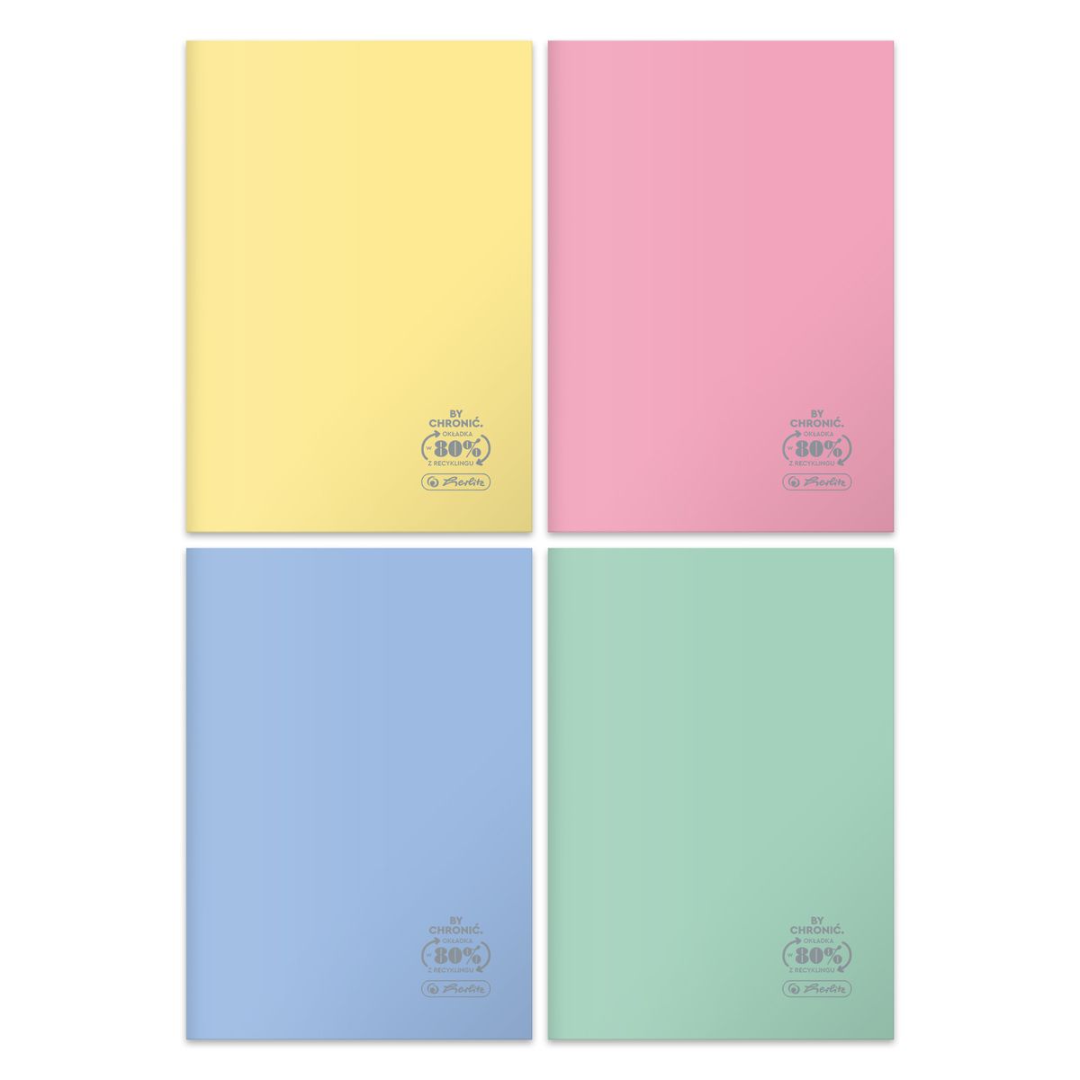 Zeszyt Colors ECO 9565284 B5 60k. krata Herlitz (400198134)