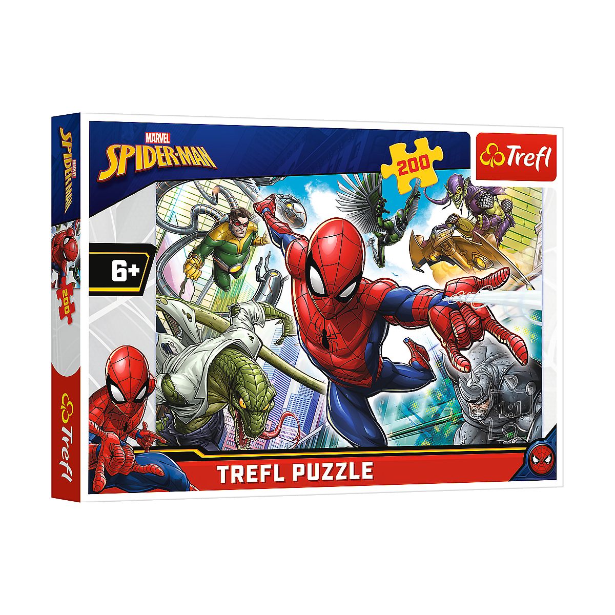 Puzzle Trefl Spiderman urodzony bohater 200 200 el. (13235)