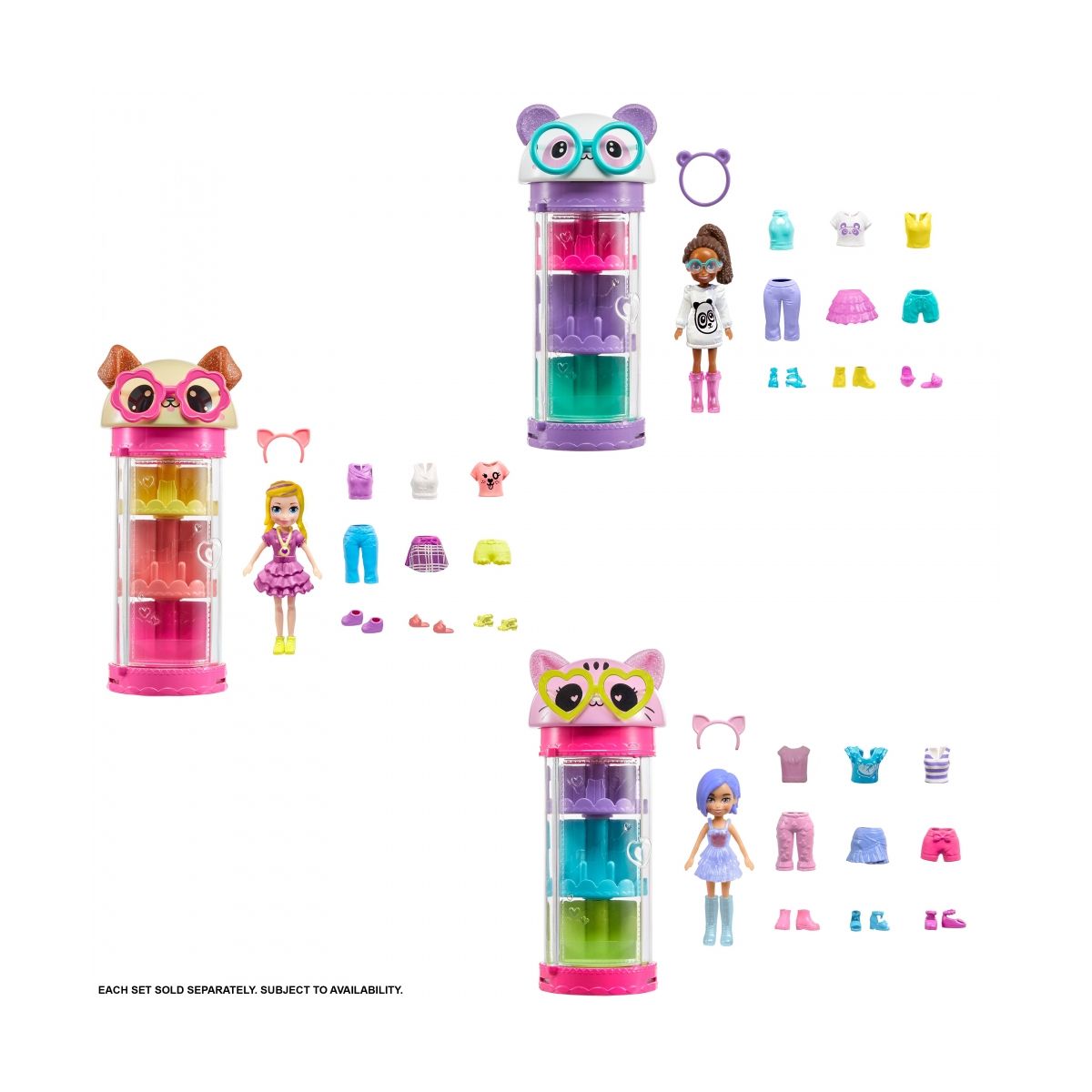 Figurka Mattel Polly Pocket karuzelka stylu (HKW04)