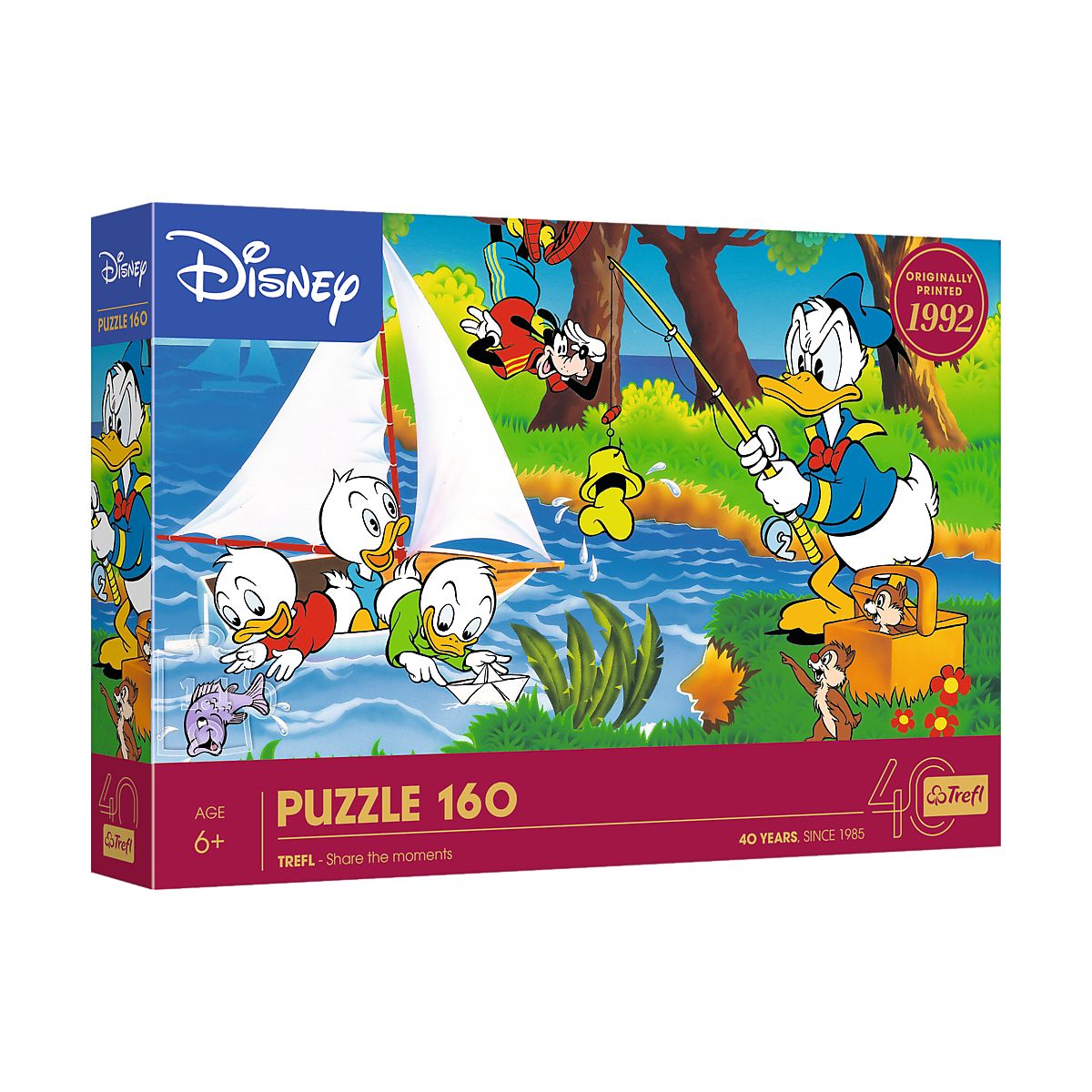 Puzzle Przygoda nad jeziorem 160 el. Trefl (40053)