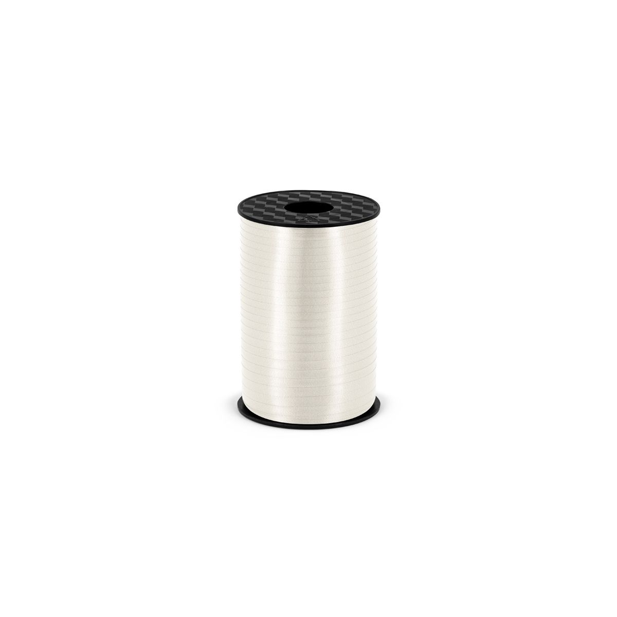 Wstążka plastikowa biała, 5mm/225m 5x225 [mm x m] biały Partydeco (PRP5-008)