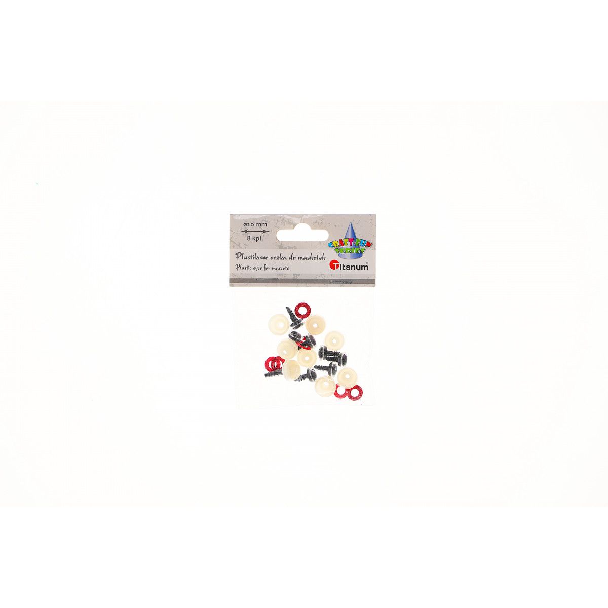 Oczka Craft-Fun Series do maskotek Titanum (25BR008)