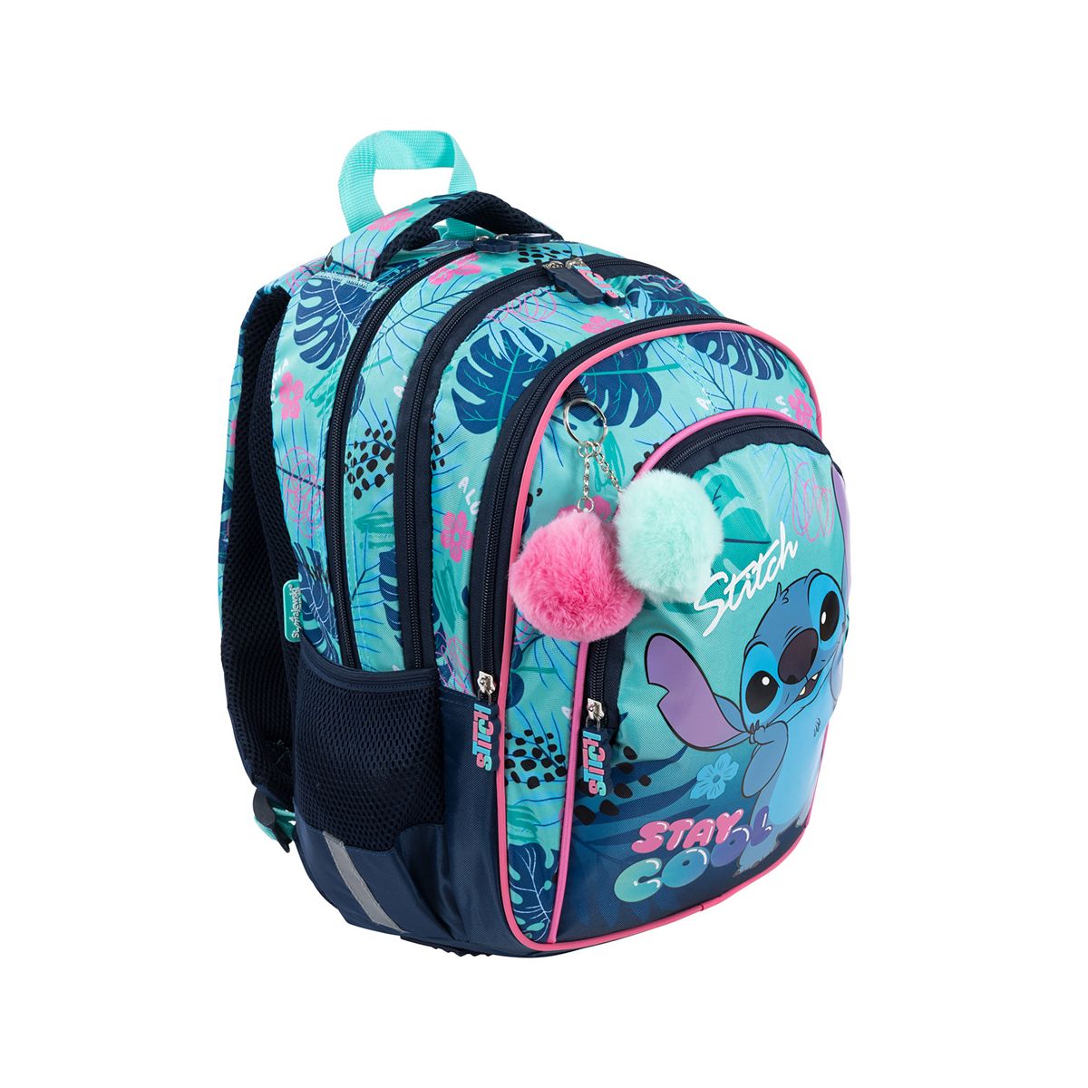 Plecak STITCH STAY COOL 4 KOMORY St.Majewski (bpl-58)