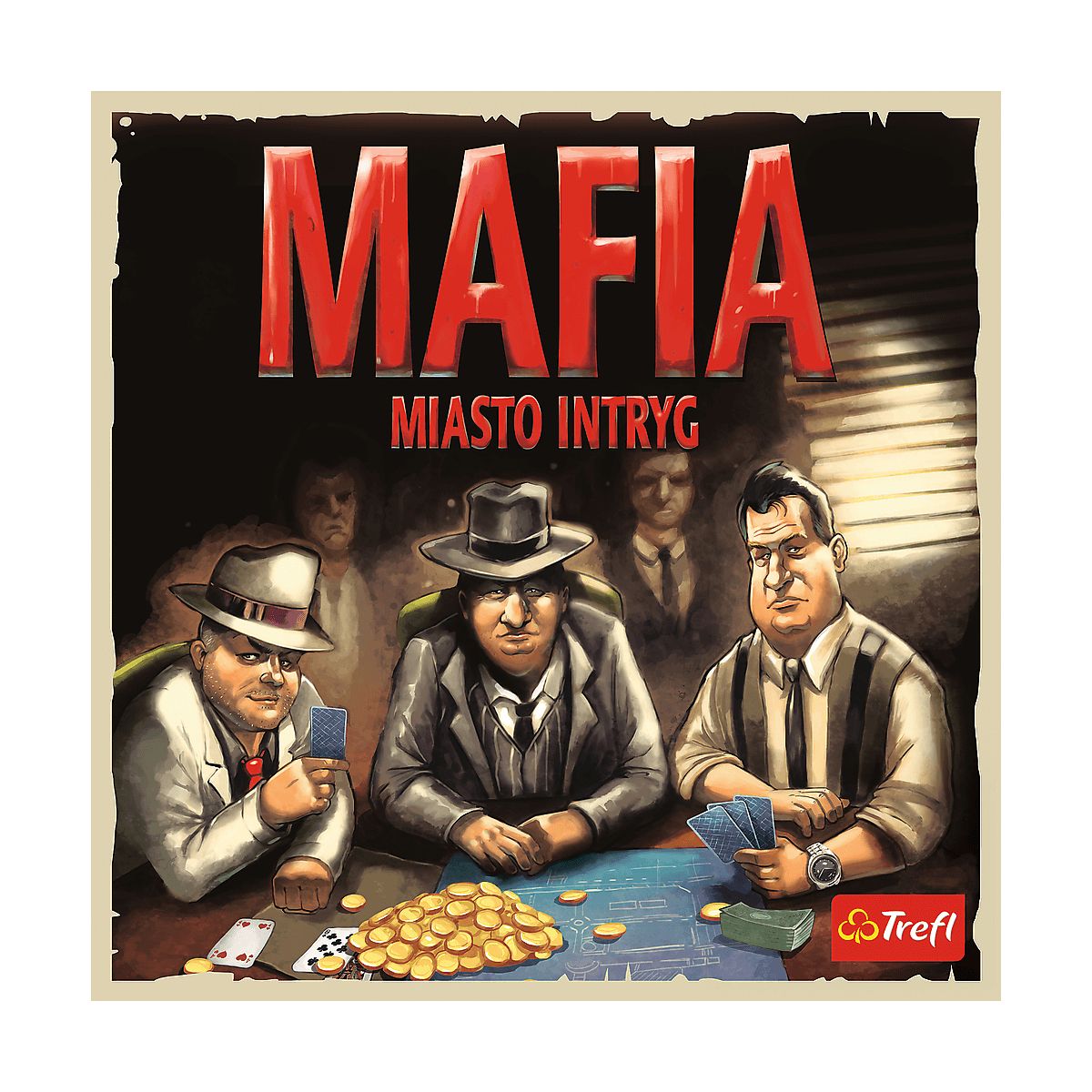 Gra strategiczna Trefl Mafia - Miasto intryg Mafia (02297)