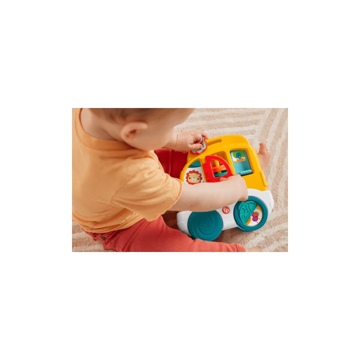 Zabawka edukacyjna aktywny domek/samochód Fisher Price (HXK32)