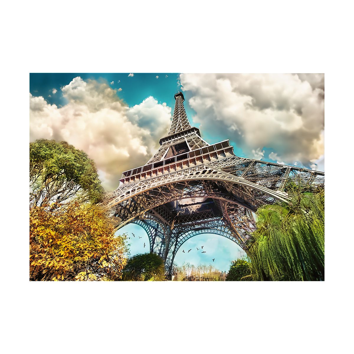 Puzzle Trefl Premium Plus Wieża Eiffel w Paryżu, Francja 1000 el. (10815)