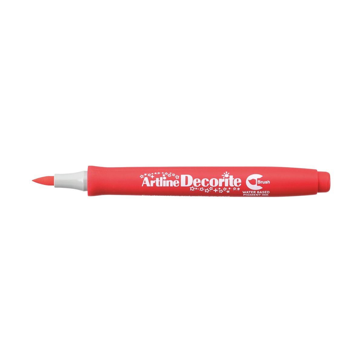 Marker specjalistyczny decorite czerwony pędzelek końcówka Artline (AR-035 2 2)