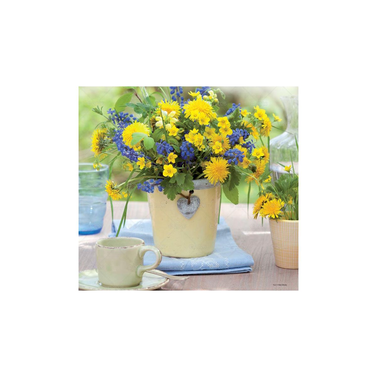 Kalendarz ścienny (401000) k:2915-377 13-planszowe 320mm x 470mm Lucrum (RW12)